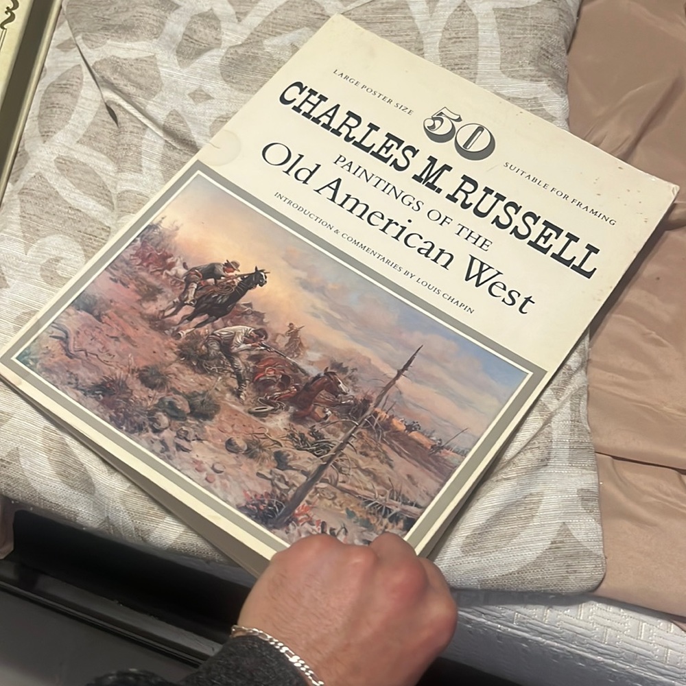 Old American West paintings